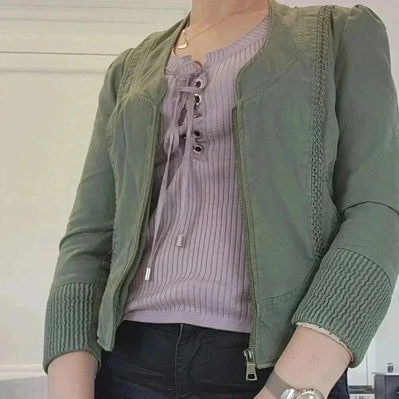 Zara green jacket - Picture 1 of 8